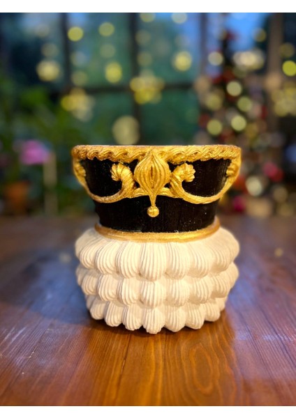 El Boyama Yeni Yıl Hediyesi Kurşun Asker Şaraplık / Saksı / Biblo, Fındıkkıran Dekoratif Obje fırsatları