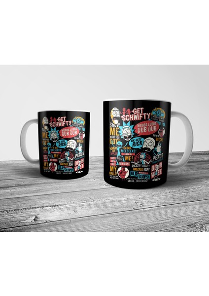Rick And Morty Kupa Bardak Model 5 fiyatları