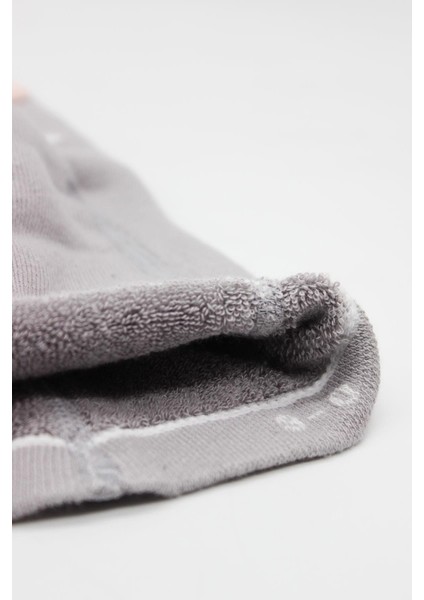 Bistyle Tekli Puan Kaymaz Havlu Külotlu Çorap BS50502 Gri fırsatları