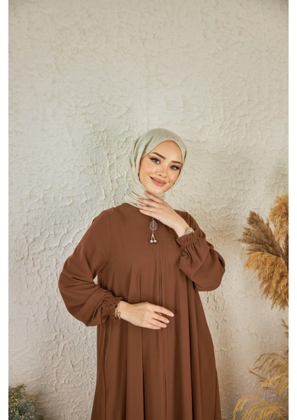 Ankanoor Kahverengi Mevlana Ferace ANKA255002 fiyatları