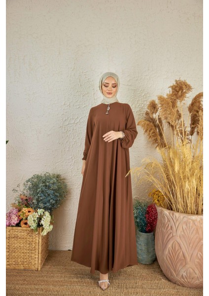 Ankanoor Kahverengi Mevlana Ferace ANKA255002 indirimleri