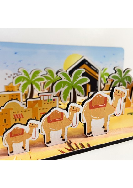 "asr-I Saadet Köyü" Islami Eğitici Hikayeleştirmeye Uygun Ahşap Oyuncak fırsatları