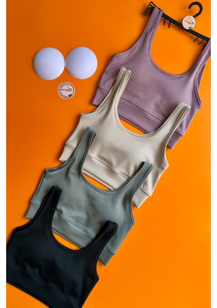 Zaphir 3'lü | Siyah, Taş Gri ve Mürdüm Renk Destekli Büstiyer Bra Ribana Kadın Büstiyer-Sütyen 64A32 fırsatları