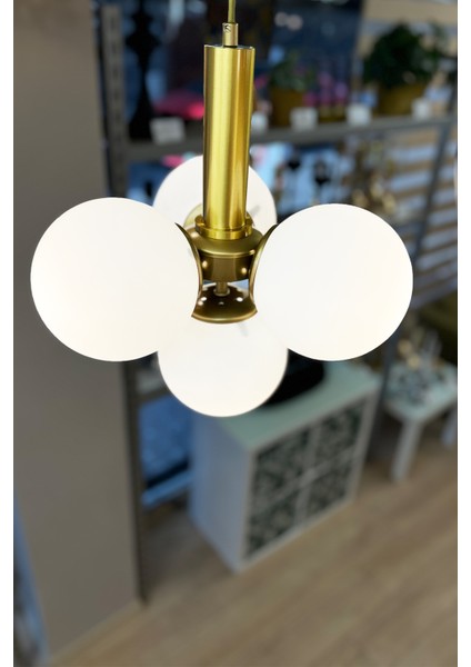 Globe Golden 3+1 Sarkıt Cam Avize fiyatları