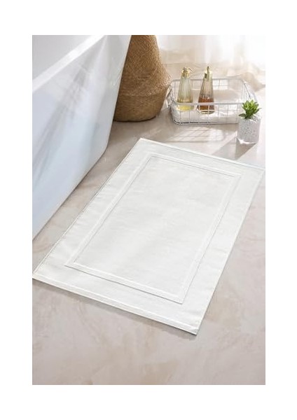 Beyaz Ayak Havlusu - 50X70 Cm, 245 GR,%100 Pamuk, Spa ve Otel Paspası, Günlük Kullanıma Uygun fiyatları
