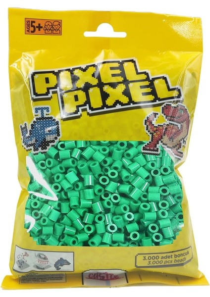 3000 Adet Midi Boncuk Turkuaz- PPB-3000-12