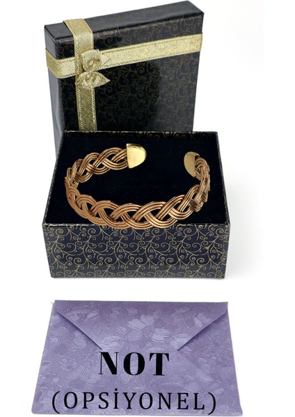 El Yapımı Ayarlanabilir Burgulu Saf Bakır Bileklik , Bakır Bilezik BB-331 fiyatları