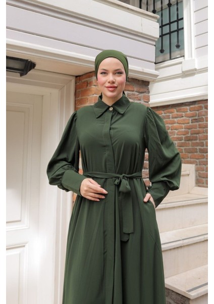 Ankanoor Gizli Patlı Düğmeli Ferace ANKA255044 fiyatları