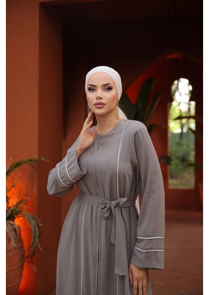 Ankanoor Vizon Kol Ağzı ve Önü Çift Biyeli Ferace ANKA255045 modelleri