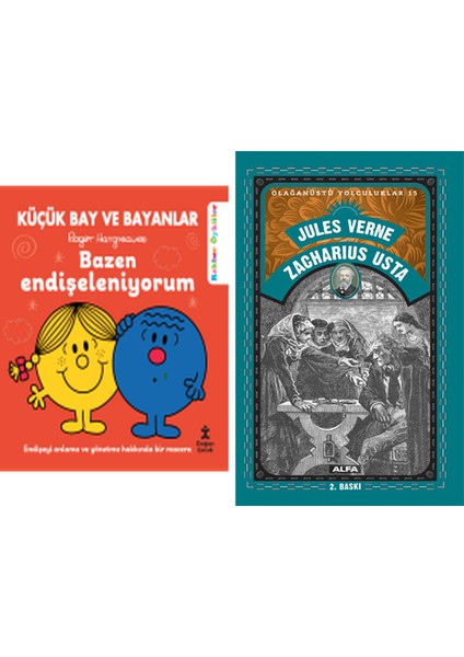 Küçük Bay ve Bayanlar Rehber Öyküler Bazen Endişeleniyorum + Zacharius Usta