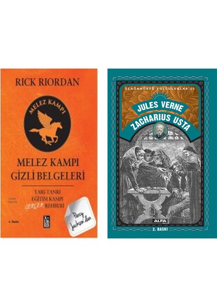 Percy Jackson- Melez Kampı Gizli Belgeleri + Zacharius Usta