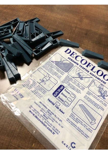 Takoz (1 Adet = 100'LÜ Paket) fiyatları