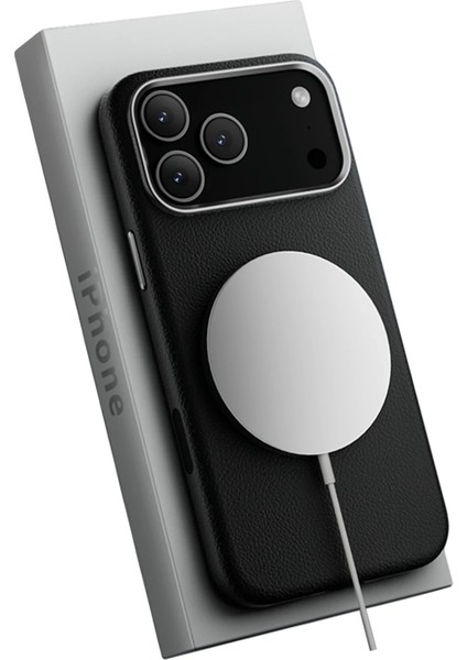 Rdbydn Joko Iphone 17 Pro Max Wonder Deri Magsafe Kapak - Siyah modelleri