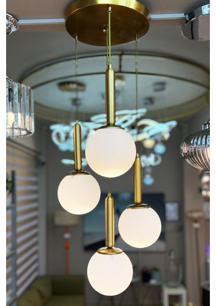 Golden Ball Quad Cam Avize