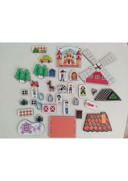 35 Parça Ahşap Hayal Dünyam Puzzle