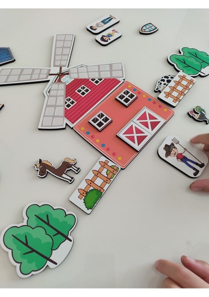 35 Parça Ahşap Hayal Dünyam Puzzle fiyatları