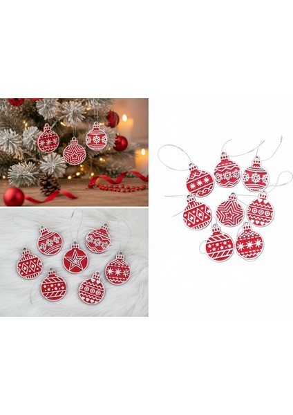 Yılbaşı Ağacı Süsleri 8'li fiyatları