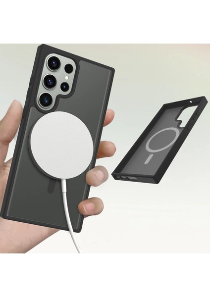 Rdbydn Joko Samsung Galaxy S23 Ultra Jota Magsafe Kapak - Siyah modelleri