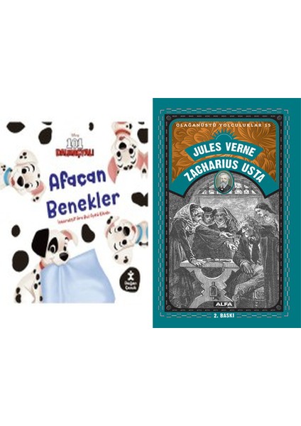 Disney 101 Dalmaçyalı Afacan Benekler + Zacharius Usta