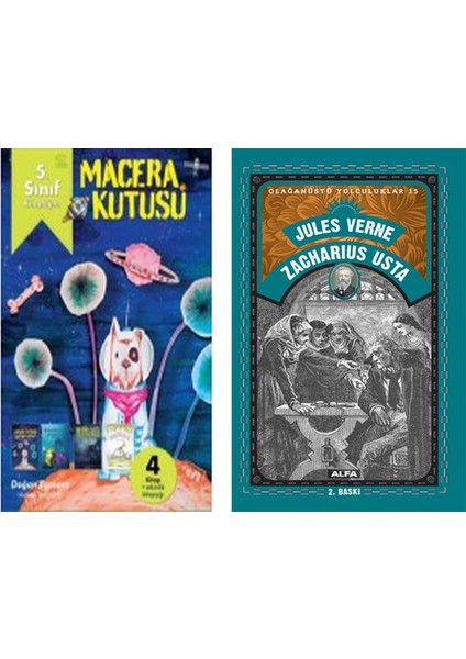 5. Sınıf Macera Kutusu Kutulu Set + Zacharius Usta