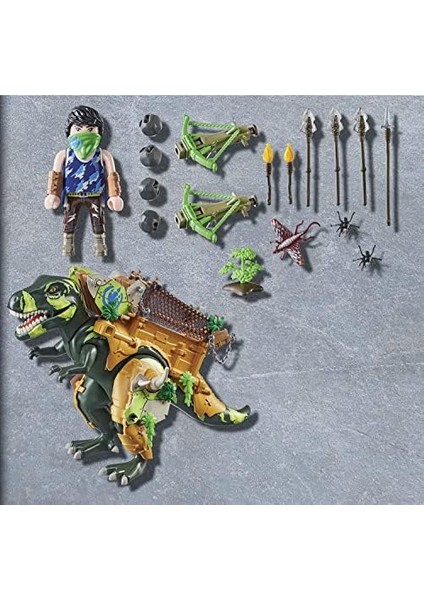 Dino Rise 71261 T-Rex, Fonksiyonel Zırhlı Dinozor, 5 Yaşından Büyük Çocuklar Için Oyuncak modelleri