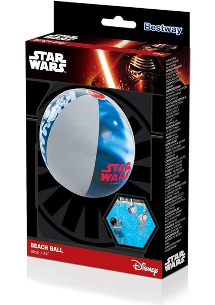 Bestway - 91204 Star Wars Death Star Çocuklar Için Şişme Deniz Havuz Topu