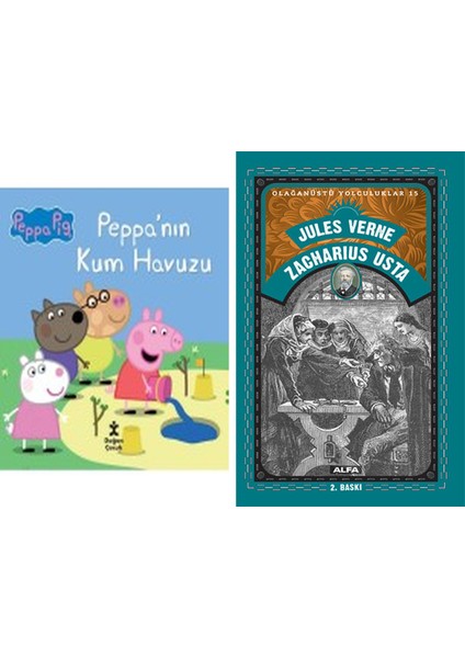 Peppa Pig Peppa'nın Kum Havuzu + Zacharius Usta