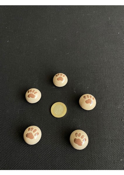 Kedi Pati Magnet Seti – Dekoratif Buzdolabı Magneti, Polaroid Fotoğraf ve Not Tutucu (4’lü Set) modelleri