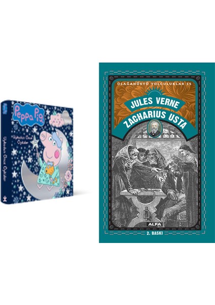 Peppa Pig - Uykudan Önce Öyküler 10 Klasik Öykü-Sert Kapak + Zacharius Usta