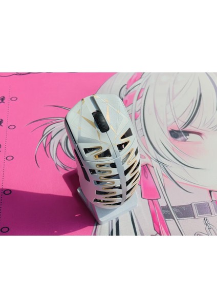 Lanzu Tachi Kişiselleştirilebilir Mouse Standı / Tutucusu - Masanızın Şıklığı Için Aksesuar - Istediğiniz Renklerde