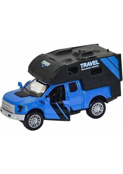 FY6022-12D - Metal Çek Bırak Karavan Mavi