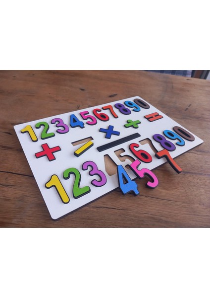 Sayılar ve Matematik Işaretleri Puzzle fiyatları