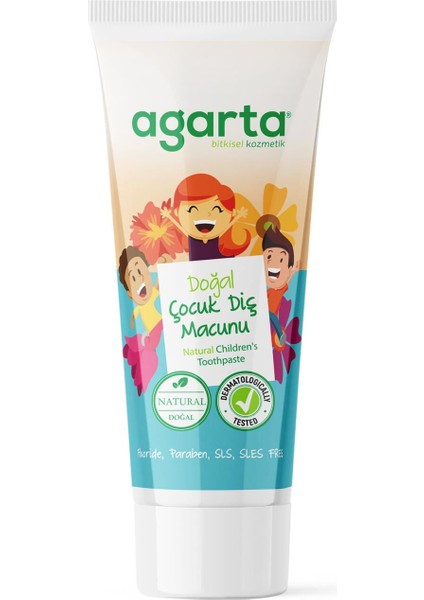 Agarta Doğal Çocuk Diş Macunu 75ml fiyatları