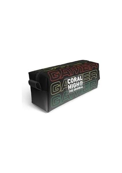 Siyah Gri Gamer Tek Bölmeli - Erkek Çocuk Çantası modelleri