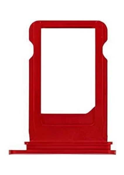 Iphone 7 Plus Sim Tepsisi ( Çekmece ) - Kırmızı