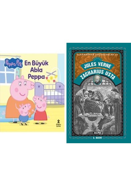Peppa Pig En Büyük Abla Peppa + Zacharius Usta