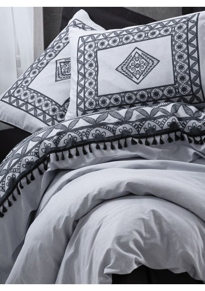 Cotton Box Candy Ranforce Nevresim Takımı Tek Kişilik Degno Siyah fiyatları