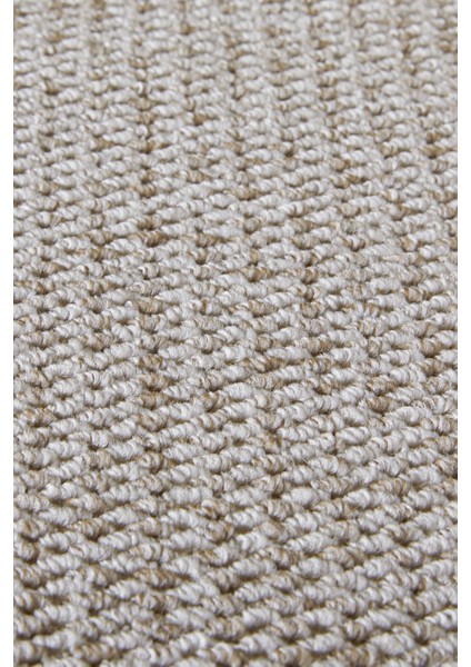 Crystal Bej ve Krem Renk Efektli Kaymaz Taban Silinebilir Bukleli Halı modelleri