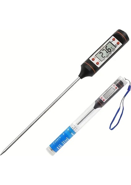 Bakgelal Dijital Gıda Termometresi | Hassas Sıcaklık Ölçer Et, Süt, Yağ, Şeker, Çikolata Için Mutfak Termometresi fırsatları