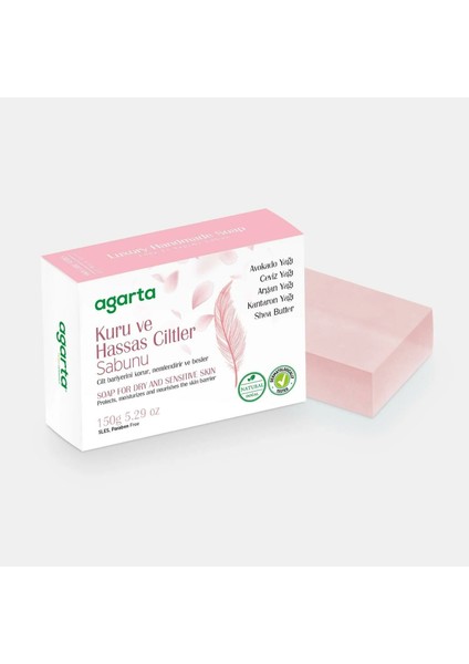 Agarta Cilt Bakım Sabunu 150 Gr Kuru ve Hassas Ciltler