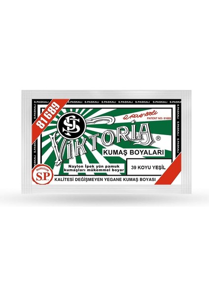 Yeşil Koyu Toz Kumaş