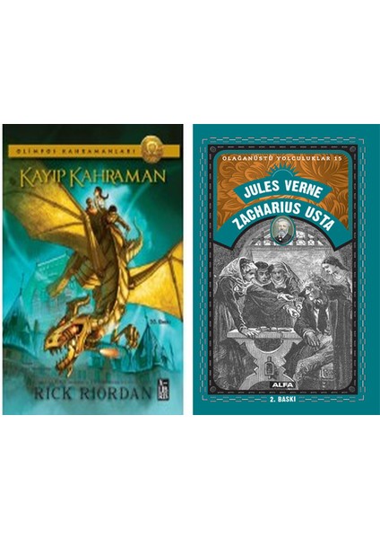 Olimpos Kahramanları 1 – Kayıp Kahraman + Zacharius Usta