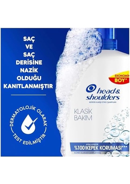 Head & Shoulders Klasik Bakım Kepeğe Karşı Etkili Şampuan 800ML