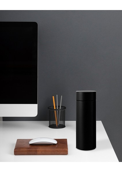 Dereceli Dijital Siyah Paslanmaz Termos 500ML indirimleri