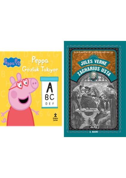 Peppa Pıg Peppa Gözlük Takıyor + Zacharius Usta