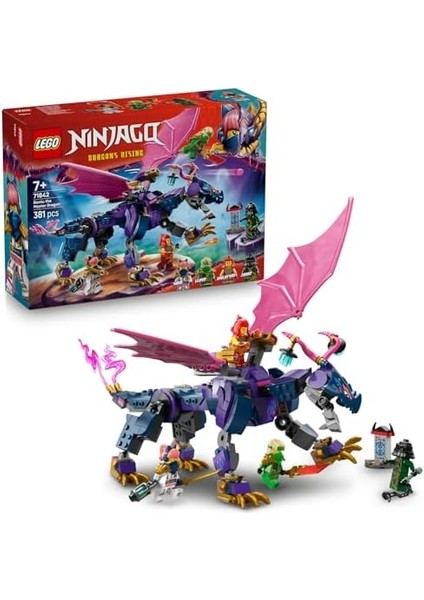 Usta Ejderha Rontu 71842-7 Yaş ve Üzeri Kız ve Erkek Çocuklar Için Mermi Atıcısı Olan Oyuncak Ejderha ve 4 Minifigür Içeren Yaratıcı Oyuncak Yapım Seti, Doğum Günü Hediyesi (381 Parça) modelleri