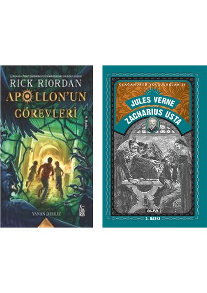 Apollon'un Görevleri 3 - Yanan Dehliz + Zacharius Usta