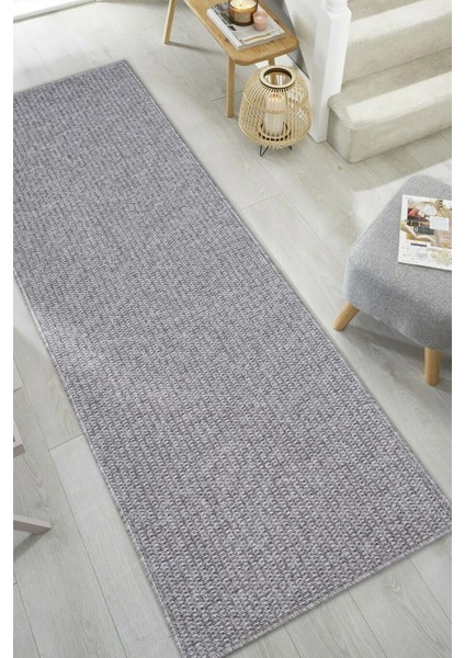 Crystal Gri Tonlarda Renk Efektli Kaymaz Taban Silinebilir Bukleli Halı modelleri