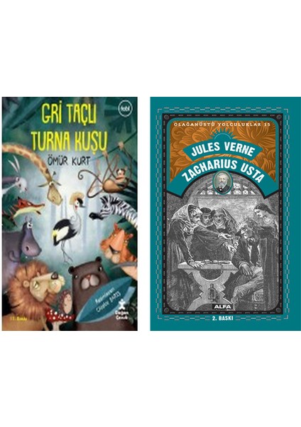 Gri Taçlı Turna Kuşu + Zacharius Usta