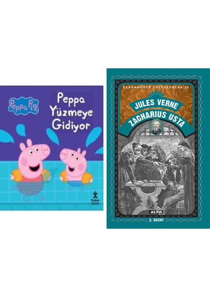 Peppa Pig Peppa Yüzmeye Gidiyor + Zacharius Usta